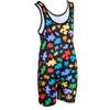 KO Sports Gear Unisex Wrestling Singlet for Adult Wrestlers - Wrestling Singlet for Men & Women - Bold Durable Uniform, Stretchy Breathable Material - Autism Awareness, Adult X-Large view 4