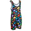 KO Sports Gear Unisex Wrestling Singlet for Adult Wrestlers - Wrestling Singlet for Men & Women - Bold Durable Uniform, Stretchy Breathable Material - Autism Awareness, Adult Large view 4