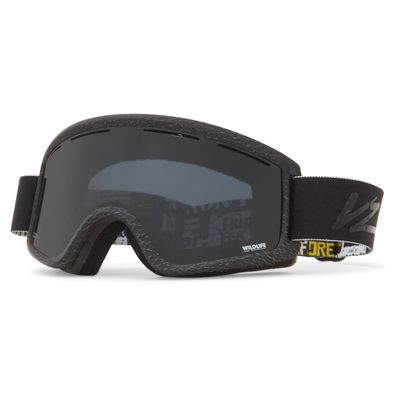 VonZipper Cleaver Black Satin/Wildlife Lense Blackout One Size