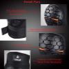 WIRUN Motorcycle Knee Pads & Elbow Pads for Men Women Adjustable Motocross Knee Shin Guards Protective Gear for Cycling Racing Skating Skateboarding (Black Knee/Elbow Pads) view 4