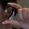 2PCS Women's Clip-On Earrings Hook Without Pierced Ear Bone Clips (Silver Swan Wings Ear Clips) view 3