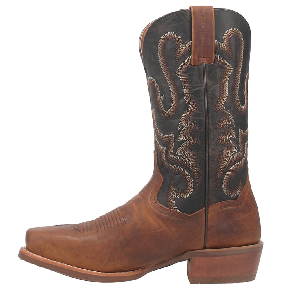 Dan Post Mens Richland Western Boot, Brown, 9 X-Wide US