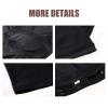 Ouruikia Men's Tummy Control Shapewear High Waist Body Shaper Slimming Underwear Shorts Belly Girdle Boxer Briefs with Fly Grey 2XL view 3