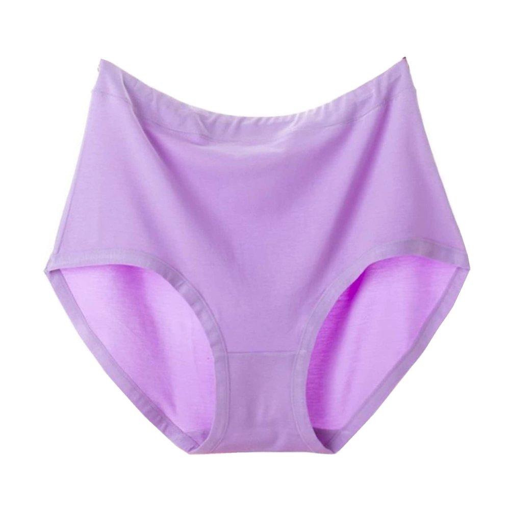 1Pieces Plus Size Comfortable Modal Women Underwear Pretty Panty Elastic Briefs Everyday Casual High Waist Soft Women Panties (Color : 5, Size : 6XL)