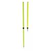 Carta Sport SLAPT Carta Football Telescopic Slalom Poles with Spikes for Soft Ground. Ideal for Transporting in car, Green/Black, One Size view 1