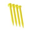 Carta Sport Plastic Ground Pegs (Pack of 10) (One Size) (Yellow) view 1