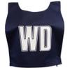 Carta Sport Unisex Adult Lettered Netball Training Bib (M) (Royal Blue/White) view 3