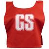 Carta Sport Unisex Adult Lettered Netball Training Bib (M) (Royal Blue/White) view 4