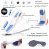 Winter Diabetic Shoes for Women Men, Extra Wide Width Diabetic Walking Shoes with Cotton Linting And Adjustable Closures, Non-Slip Diabetic Sneakers for Swollen Feet Diabetes Edema ,Gray,women 7.5 view 4