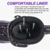 Inline Skates for Girls and Boys, Adjustable Kids Roller Skates with All Light Up Wheels, Patines para Mujer for Kids and Teens, Men and Women Black&Purple Small view 4