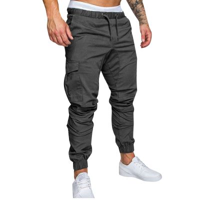 Plus Size Men's Soft Cargo Pants - Breathable, Straight Leg, Elasticated Waist, Frill Fit