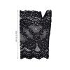 obmwang 2 Pairs Women's Lace Gloves Fingerless Floral Gloves for Bridal Prom Wedding Party Costume Accessories view 2