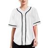 TopTie 2 Pack Women's Baseball Jersey Softball Jersey Button Down Shirts-White White-M view 2