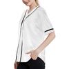 TopTie 2 Pack Women's Baseball Jersey Softball Jersey Button Down Shirts-Red White-XL view 4