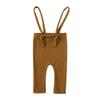 MYGBCPJS Baby Boys Girls Ribbed Knit Suspenders Pants Leggings Infant Toddler Adjustable Knot Straps Tights Overall Trousers view 1