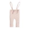 MYGBCPJS Baby Boys Girls Ribbed Knit Suspenders Pants Leggings Infant Toddler Adjustable Knot Straps Tights Overall Trousers view 1