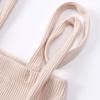 MYGBCPJS Baby Boys Girls Ribbed Knit Suspenders Pants Leggings Infant Toddler Adjustable Knot Straps Tights Overall Trousers view 2