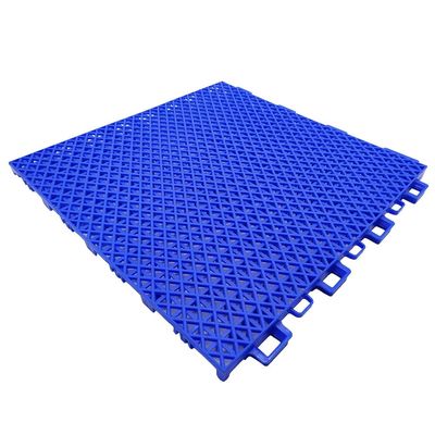 1ft Modular Interlocking Floor Tiles, Kindergarten Amusement Park School Playground Gymnasium Color DIY Puzzle Waterproof Floor (Color : Blue, Size : 10PCS)