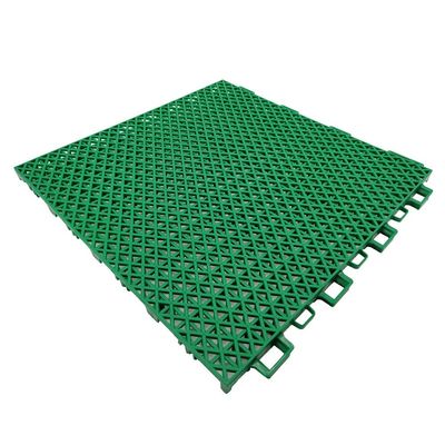 1ft Modular Interlocking Floor Tiles, Kindergarten Amusement Park School Playground Gymnasium Color DIY Puzzle Waterproof Floor (Color : Green, Size : 1PCS)