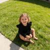 Sanpersonlin Toddler Baby Girl Solid Color T Shirt Kids Blouse Basic Plain Ruffle Top Cotton Casual Clothes (0020A-Long Sleeve Black, 5-6 Years) view 2