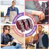 Purple Pattern Poly Webbing Straps - 1.5 inch x 6 Yards for Bags, Backpacks, Luggage, Pet Collars, Leashes, Seat Belts view 4