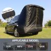 HREFEU SUV Tailgate Shade Awning Tent with Portable Waterproof Storage Bag, Hatchback Tent, Tailgate Shade Awning for Any Size SUV/Van/MPV/CUV view 3