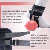 Adjustable Foot Weights Ankle Straps Dumbbell Attachment for Feet 2pc - Leg Curl Kickbacks, Leg Extensions Booty Workouts view 3