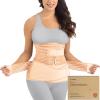 3 in 1 Postpartum Belly Support Recovery Wrap  Postpartum Belly Band, After Birth Brace, Slimming Girdles, Body Shaper Waist Shapewear,Post Surgery Pregnancy Belly Support Band (Classic Ivory,2XL) view 1