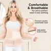 3 in 1 Postpartum Belly Support Recovery Wrap  Postpartum Belly Band, After Birth Brace, Slimming Girdles, Body Shaper Waist Shapewear,Post Surgery Pregnancy Belly Support Band (Classic Ivory,2XL) view 3