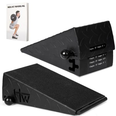 Squat Wedge Height Adjustable Slant Board for Heel Elevated Squats Calf Stretcher Block Enhance Mobility And Strength Performance