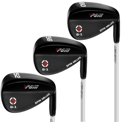 PGM Golf Wedge for Men&Women - 52/56/60 Degree Gap Wedge Sand Wedge Lob Wedge Right Hand - Low Center of Gravity - Milled Face for More Spin - Easily Escape from Bunker