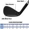 PGM Golf Wedge for Men&Women - 52/56/60 Degree Gap Wedge Sand Wedge Lob Wedge Right Hand - Low Center of Gravity - Milled Face for More Spin - Easily Escape from Bunker view 2