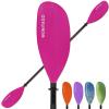 WONITAGO Kayak Paddles with Alloy Shaft and PP Blade, Floating Kayaking Oars, Adjustable 230-250 cm/90-98 Inches, Pink view 1