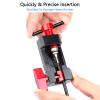 ALEOED Upgraded Needle Driver Insertion Tool with Hydraulic Hose Cutter for Bicycle MTB Road Bike Olive Banjo Fitting Insert Install view 2