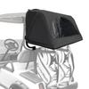 CartClan Universal Rear Bag Rain Cover, Golf Cart Foldable Rear Golf Cart Rain Cover Suitable for Most 2 Seater Club Car/EZGO/Yamaha Golf Carts - Black view 1