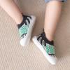 2 Year Old Girl Sandals Infant Toddler Shoes Mesh Slip On Socks Shoes Non Slip Wear Out Boys Sneakers Size 6 Green view 3