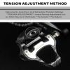 KOOTU KEO Bike Pedals 9/16" Universal Road Bike Pedals Bicycle Platform Pedals Clipless Pedals Suitable for Road Bike Spin Bike MTB Indoor Bike view 4