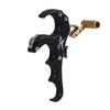 FENJANER Archery Compound Bow Release Aid Archery Release Bow Thumb Release for Compound Bow Outdoor Shooting Accessories (Black) view 1