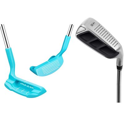 MAZEL Blue Golf Chipper 36 Degree & Green Golf Chipper 45 Degree,Bundle of 2