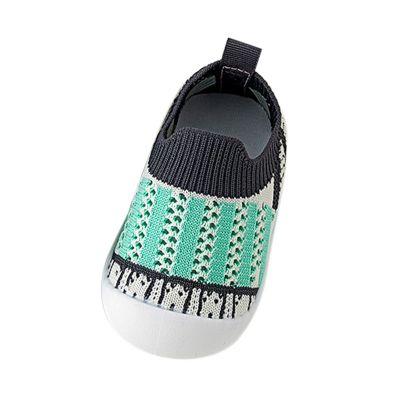 2 Year Old Girl Sandals Infant Toddler Shoes Mesh Slip On Socks Shoes Non Slip Wear Out Boys Sneakers Size 6 Green
