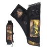 FENJANER Archery Quivers Arrow Hip Quiver with 4 Tubes Adjustable Waist Belt Storage Compartment for Accessories Tools,Release Tab,Score Card (Camo) view 1