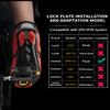 KOOTU SPD Bike Pedals 9/16" Universal Road Bike Pedals Bicycle Platform Pedals Clipless Pedals Suitable for Road Bike Spin Bike MTB Indoor Bike view 2