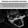 KOOTU SPD Bike Pedals 9/16" Universal Road Bike Pedals Bicycle Platform Pedals Clipless Pedals Suitable for Road Bike Spin Bike MTB Indoor Bike view 4