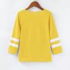 Kids Girls Tunic Tops Crewneck Blouse T-Shirt Soft Striped Long Sleeve Casual Pullover (Yellow-D, 12-13 Years) view 4