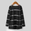 Girls Casual Long Sleeve T Shirts Crewneck Tunic Tops 4-13Y Kids Button Solid Tee Blouses Fall (Black-3, 12-13 Years) view 3
