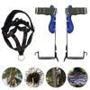 YIYIBYUS Tree Climbing Gear Set,with Adjustable Climbing Belt and Rope, Tree Climbing Spikes for Climbing Trees, Outdoor Jungle Survival view 2