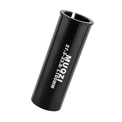 100mm Bike Seat Post Shim Aluminum Alloy Bicycle Seatpost Tube Adapter for MTB,Mountain,City Bike,Road Bike (27.2-33.9mm)