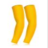 Mcolics Compression Cooling Arm Sleeve UV Sun Protection Elbow Shooter Sleeves For Men Women Cycling Basketball Running Golf (Yellow, Large) view 1