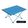 iClimb Ultralight Compact Camping Folding Table with Carry Bag (Blue - L) view 1
