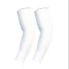 Mcolics Compression Cooling Arm Sleeve UV Sun Protection Elbow Shooter Sleeves For Men Women Cycling Basketball Running Golf (White, X-Large) view 1